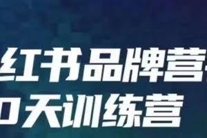小红书品牌60天训练营第6期，GMV2亿级品牌老板都在学，教会你内容营销底层逻辑