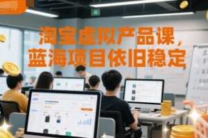 淘宝虚拟产品课，蓝海项目依旧稳定