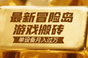 冒险岛游戏搬砖 一组账号月利润9000+