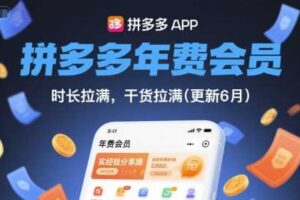 拼多多年费会员，实经验分享操，时长拉满，干货拉满(更新12月)