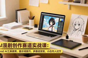 （16936期）AI漫剧创作赛道实战课：Sora2 AI工具使用、提示词技巧、多路径变现，小白月入过万