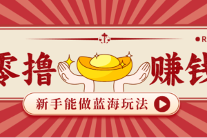新手也能变现的蓝海玩法,一个人人能做的项目,需求量极大日入300+!