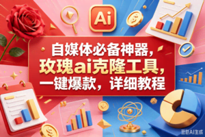 （19457期）玫瑰克隆，一键爆款ai工具，自媒体的必备神器，50多个功能，详细教程