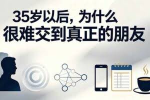 （19531期）付费文章：35岁以后，为什么很难交到真正的朋友