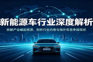新能源车行业深度解析：拆解产业崛起根源，剖析行业内卷与海外贸易争端现状
