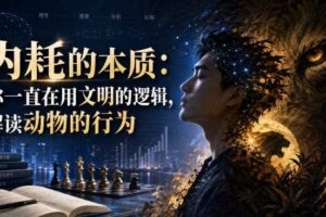 付费文章：内耗的本质：你一直在用文明的逻辑，解读动物的行为