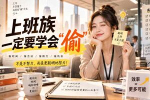 某社群精选付费文：上班族一定要学会“偷“