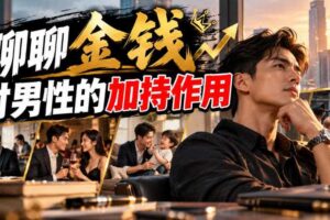 某公众号付费文章：聊聊金钱对男性的加持作用