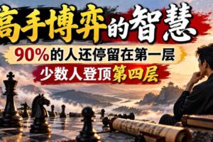 付费文章：高手博弈的智慧，90%的人还停留在第一层，少数人登顶第四层