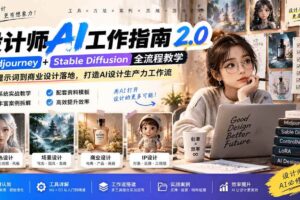（20562期）《设计师AI工作指南 2.0》-无水印课：从思维落地，解锁 AI 设计生产力