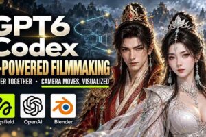 （20561期）GPT-6 Astra×Codex高智能制作视频！联手Higgsfield，运镜可视化实战
