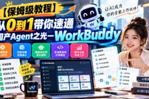 【保姆级教程】从0到1带你速通国产Agent之光—WorkBuddy【文档】
