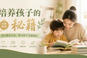某公众号付费文章:培养孩子的秘籍
