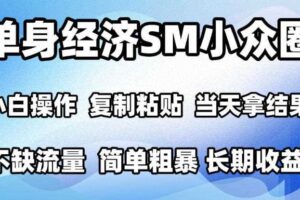 2026最新小众情感赛道，手机操作，十分钟见收益，小白也能当天上手，全程复制粘贴模板即可，单日1k＋可批量放大【揭秘】